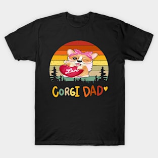 Corgi Dad  (53) T-Shirt